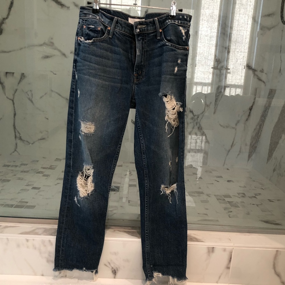 Worn once - Mother Sinner Jeans (sz 26)